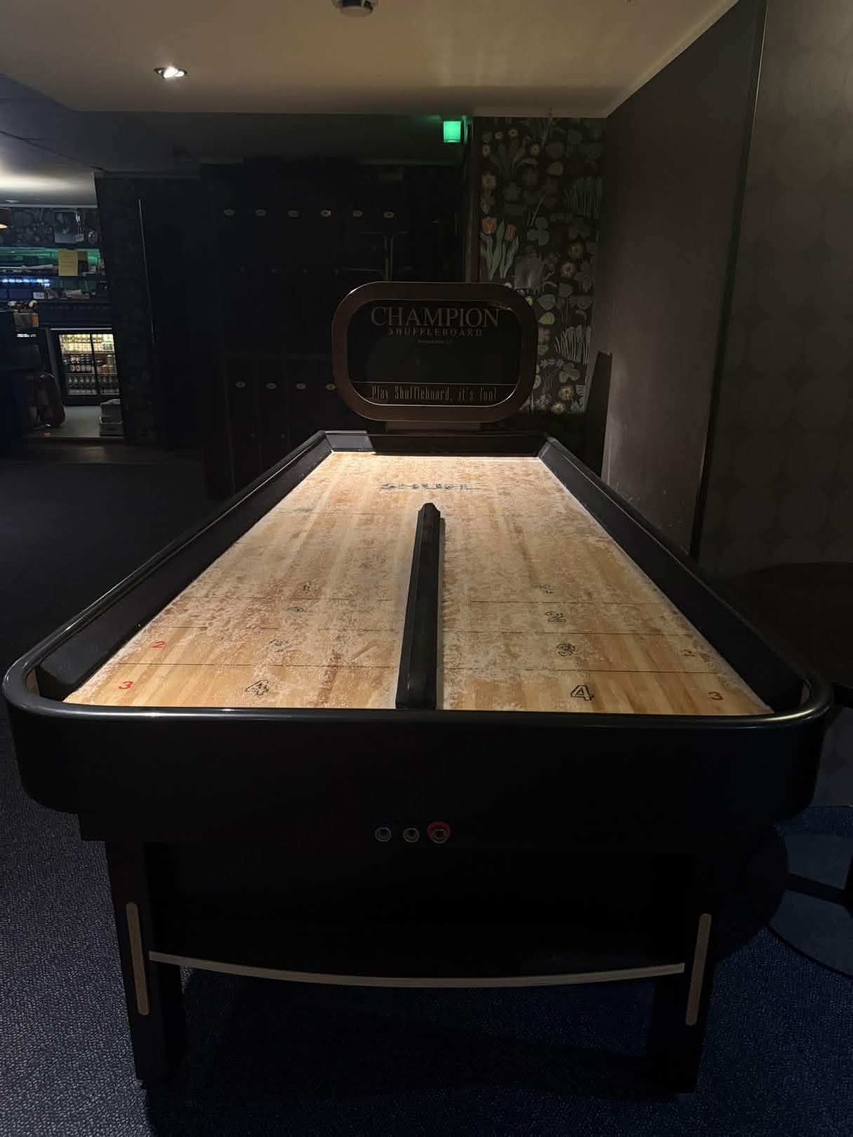 Champion shuffleboard Baribalissa
